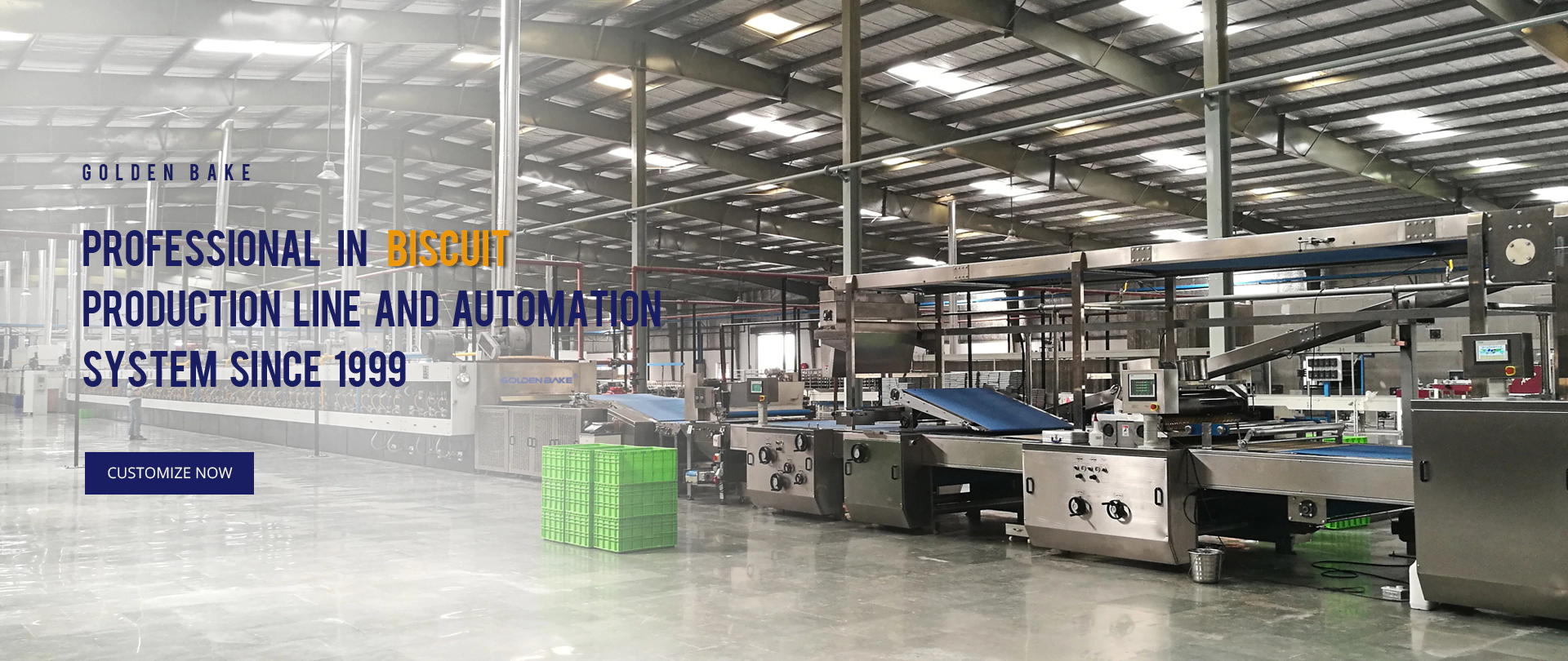 Industrial automatic biscuit machinery manufacturer