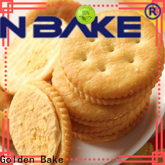 Golden Bake top quality biscuit machinery manufacturer for ritz biscuit production