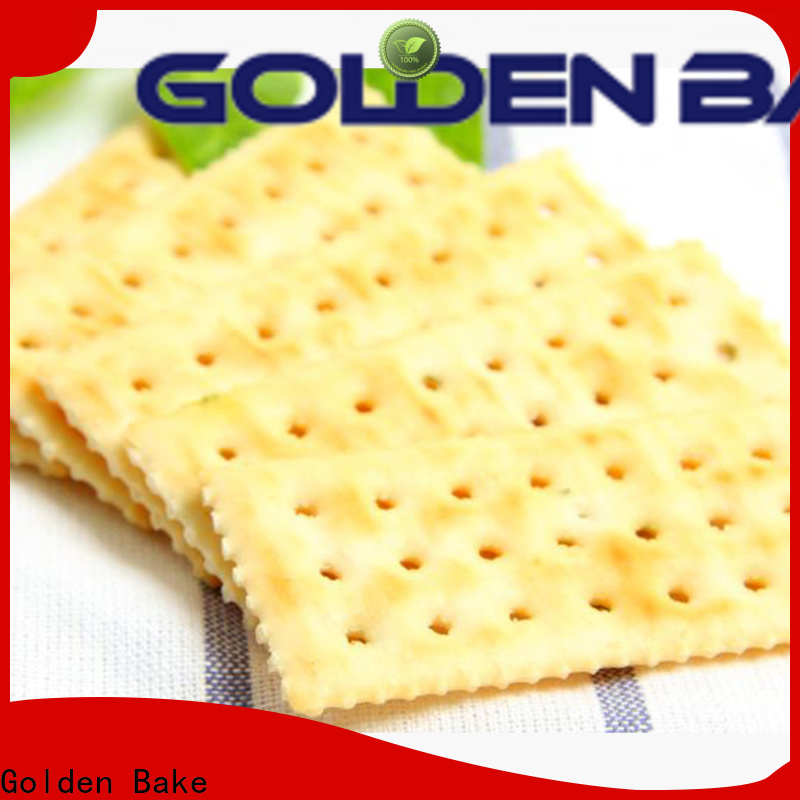 Golden Bake durable biscuit making machine suppliers factory for soda biscuit production