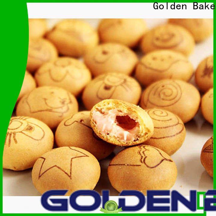 Golden Bake best biscuit manufacturing machine company for center filled biscuit production