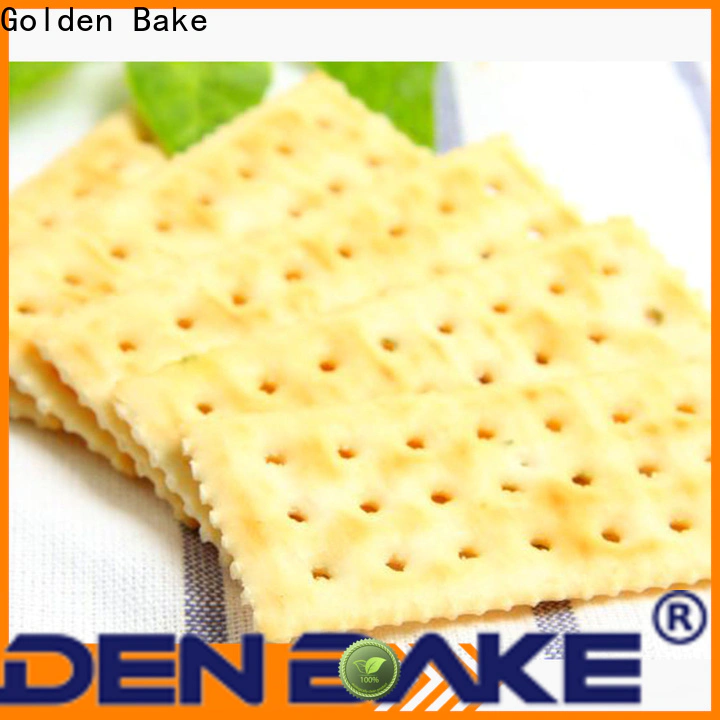 Golden Bake excellent bakery biscuit making machine factory for soda biscuit production