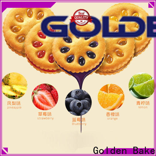 Golden Bake best biscuits manufacturing process factory for sanwich biscuit production