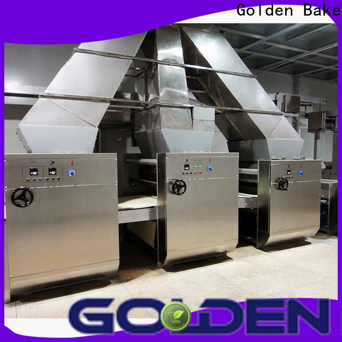 Fornecedor de maquinaria de cozimento de bolso dourado para formar a massa
