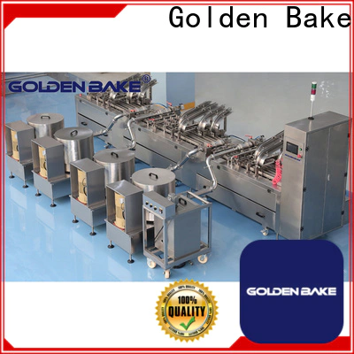 Golden Bake professional biscuit factory machine supplier for biscuit packing