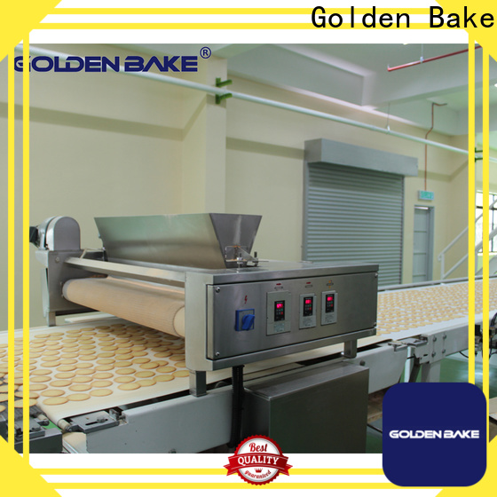Fabricante de máquina de fábrica de biscoito de qualidade de bake de cozimento dourado para recheio de creme de biscoito