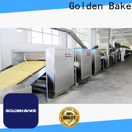 Empresa elétrica da máquina do rolo de massa do cozimento dourada para a formação do material do biscoito