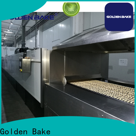 Fábrica de forno de biscoito industrial de casca dourada para biscoito