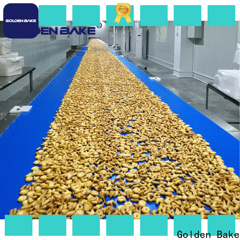Golden Bake professional biscuit cooling conveyor solution for normal cooling conveying