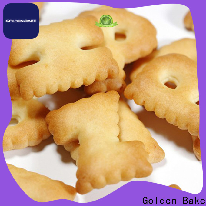 Golden Bake durable biscuit machine in india factory for letter biscuit production