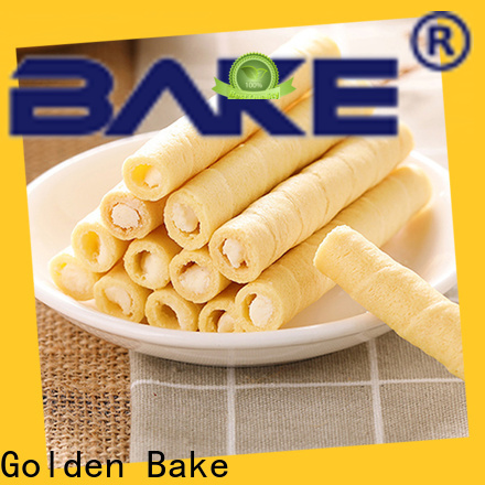 Golden Bake egg roll maker machine factory for wafer stick making