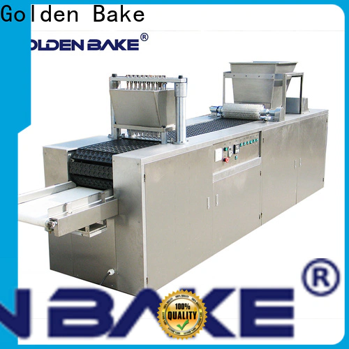 Golden Bake durable wafer roll making machine company for biscuit production