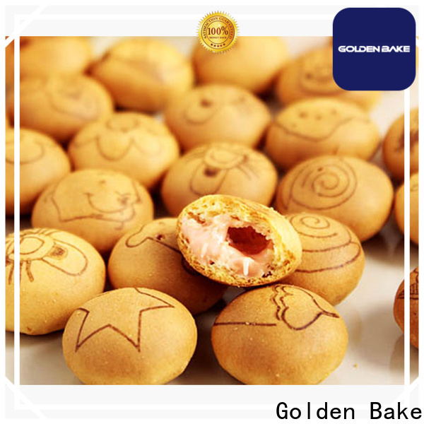 Golden Bake durable chocolate filling machine supplier for center filled biscuit production
