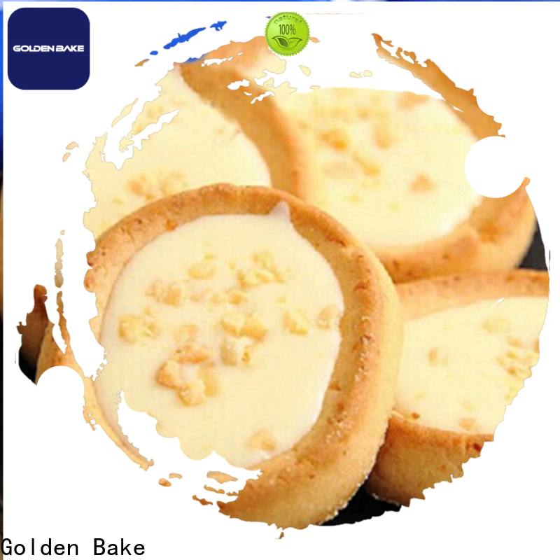 Golden Coza processo de produção durável de fornecimento de biscoito para torta de ovo biscoito