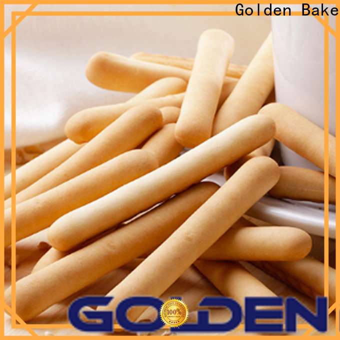 Golden Bake top quality cookie dropping machine factory for finger biscuit production