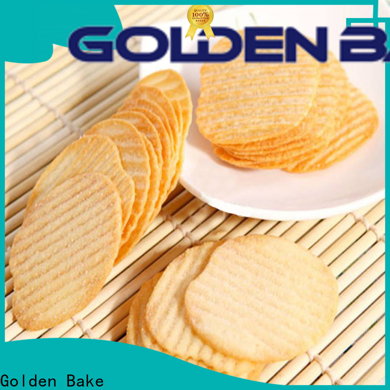 Golden Bake top machine production biscuit supply for wavy potato crisps chips making