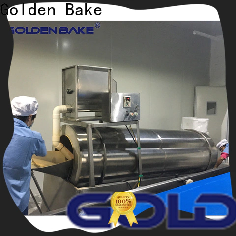 Golden Bake professional chocolate coating machine suppliers for biscuit packing