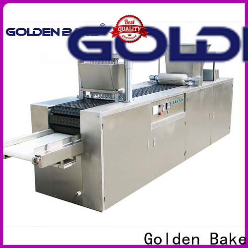 Golden Bake durable wafer roll making machine factory for biscuit cream filling