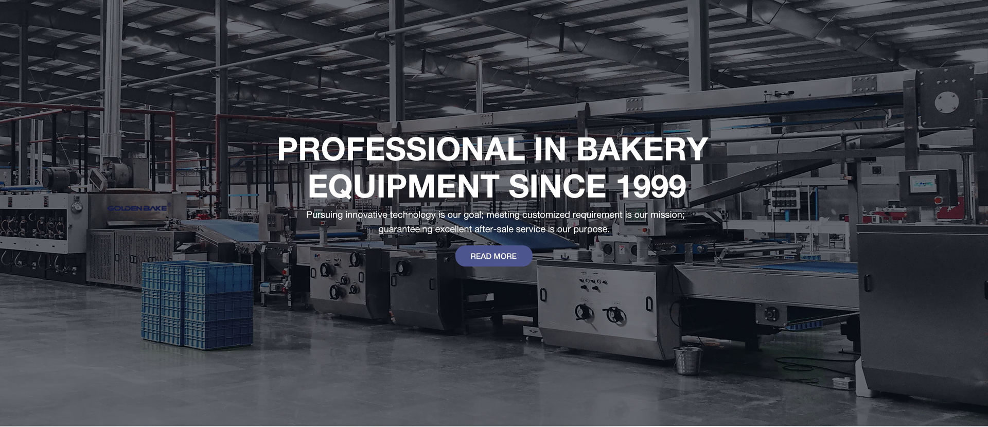 Biscuit manufacturing machine manufacturer | Golden Bake