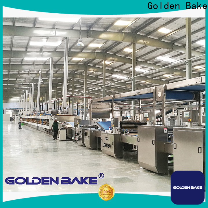Golden Bake professional automatic dough roller machine solution for biscuit production