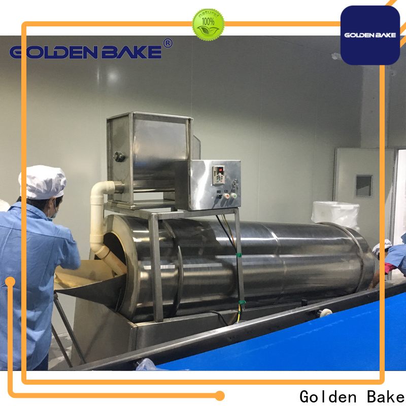 Golden Bake wafer roll making machine manufacturers for biscuit production