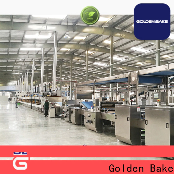 Golden Bake professional industrial dough sheeter solution for biscuit industry