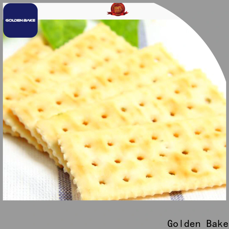 Golden Bake top quality biscuit maker machine company for soda biscuit making