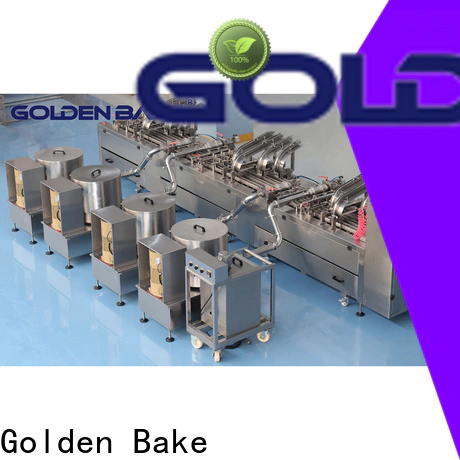 Golden Bake biscuit cream sandwiching machine supplier for biscuit production line