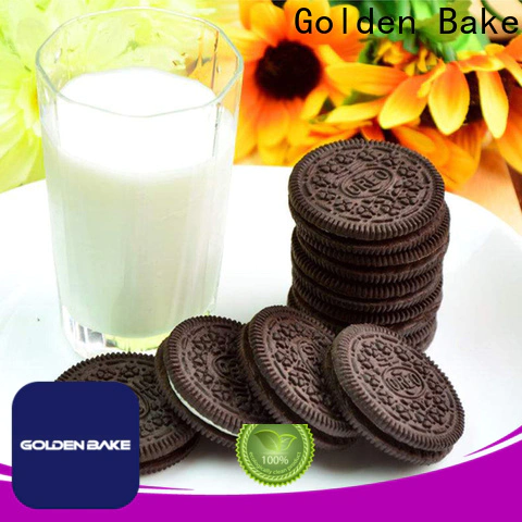 Golden Bake cookie production equipment manufacturers for oreo biscuit making