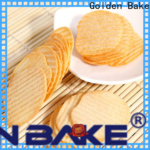 Golden Bake best machine production biscuit manufacturer for w-shape potato biscuit making