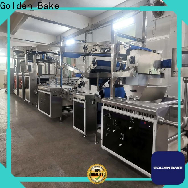 Golden Bake biscuits manufacturing process factory for dough processing