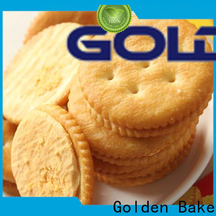 Golden Bake top quality industrial biscuit making machine manufacturers for ritz biscuit production