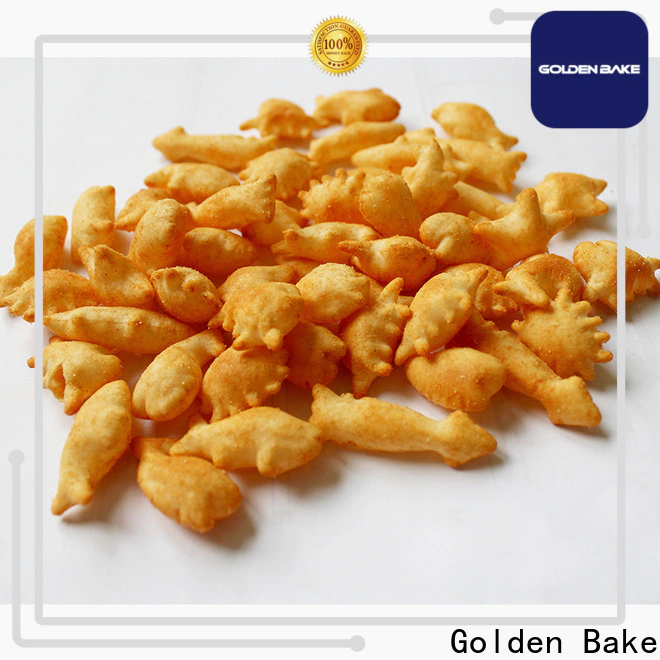 Golden Bake durable biscuit machine price vendor for gold fish biscuit production
