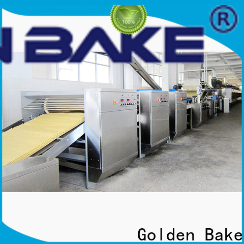 Golden Bake top dough sheeter uses vendor for forming the dough