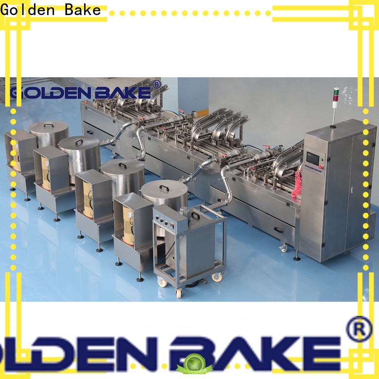 Golden Bake automatic chocolate coating machine vendor
