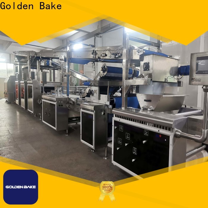 Golden Bake biscuit manufacturing machinery price company for dough processing