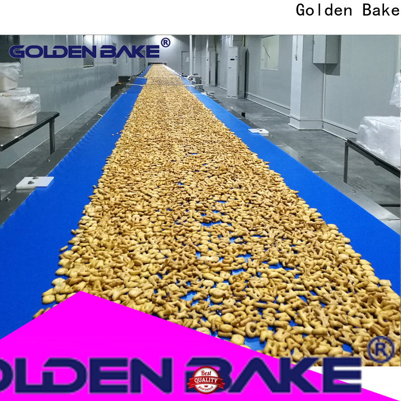 Golden Bake biscuit cooling conveyor solution for normal cooling conveying