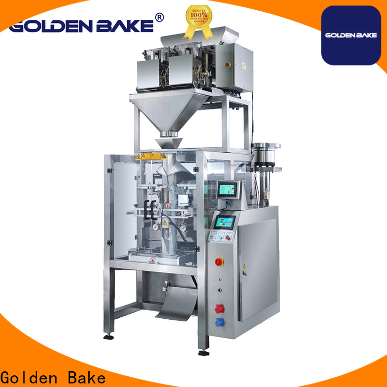 Golden Bake latest cookie wrapping machine factory for biscuit