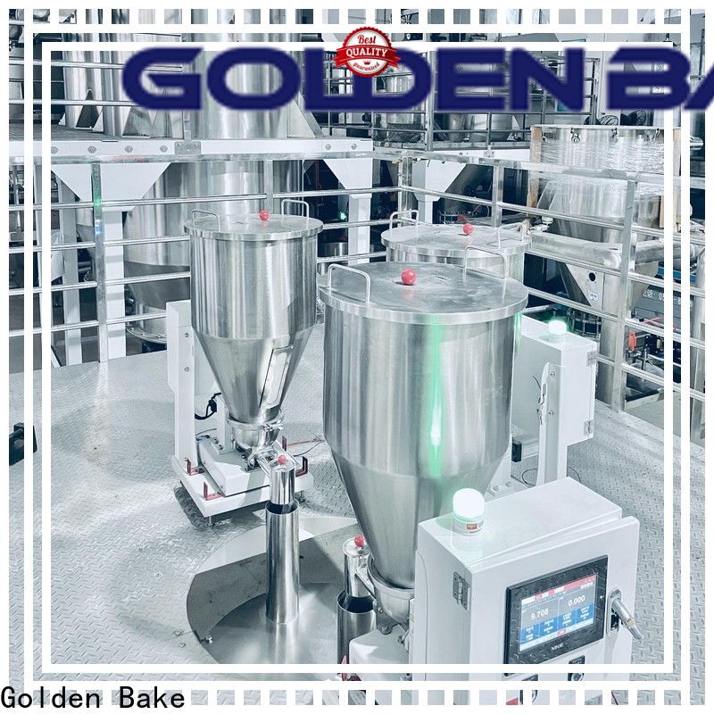 Golden Bake silo system manufacturer for biscuit material dosing