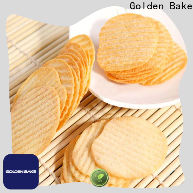 Golden Bake biscuit forming machine solution for wavy potato crisps chips making