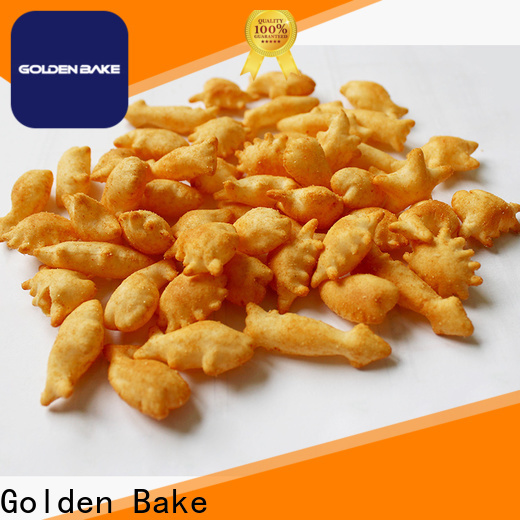 Golden Bake biscuit manufacturing plant vendor for puffed food making