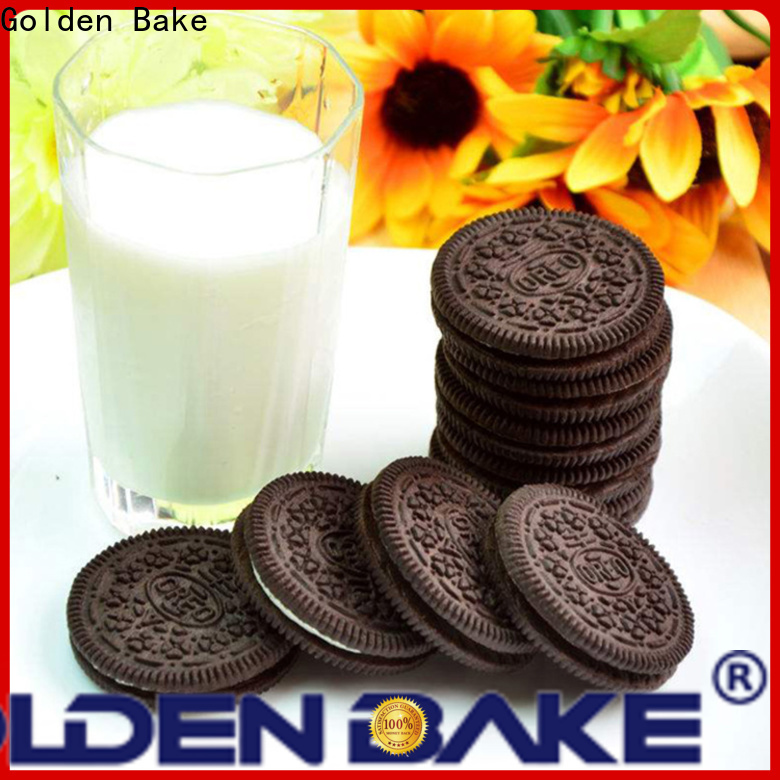 Golden Bake best biscuit making machinery manufacturers solution for cream filling biscuit making