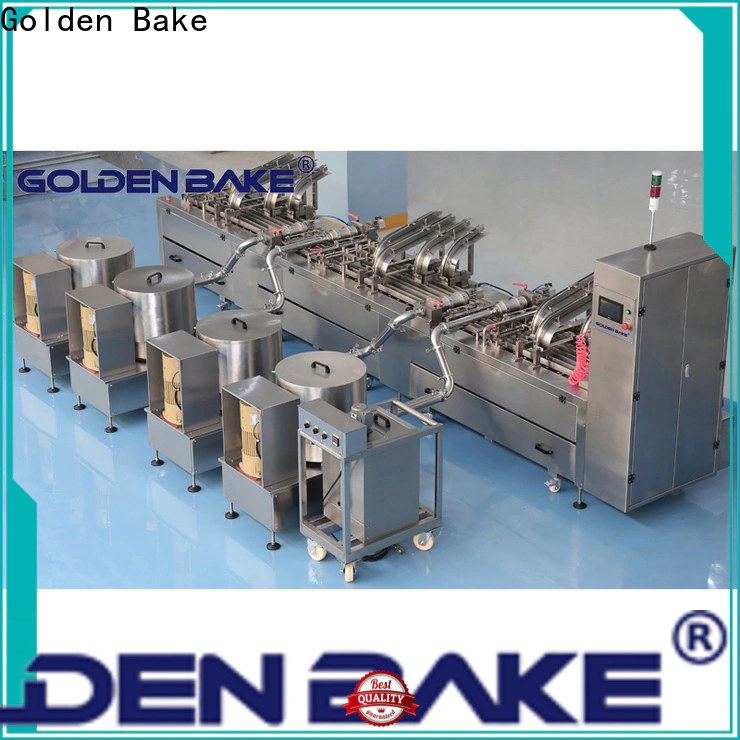 Golden Bake biscuit cream sandwiching machine vendor for biscuit production line