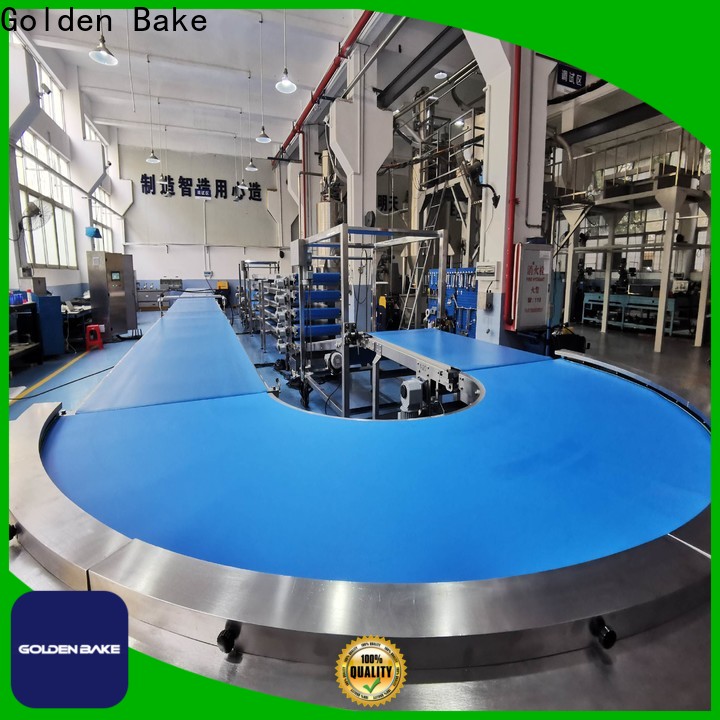 Golden Bake durable turning machine solution for normal cooling conveying