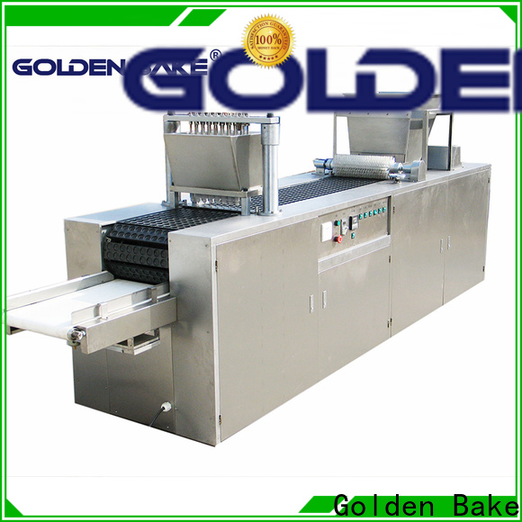 Golden Bake jam filler machine factory for panda biscuits