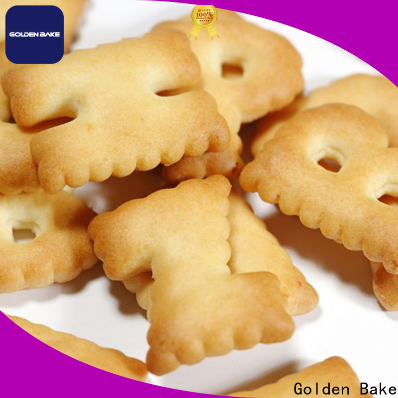 Golden Bake cookie making machine india solution for letter biscuit making