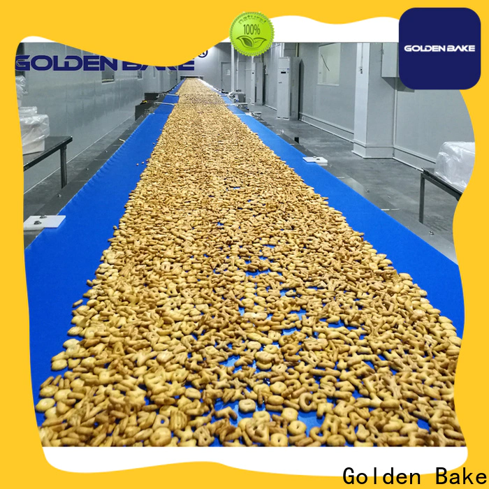 Golden Bake turning conveyor solution for cooling biscuit