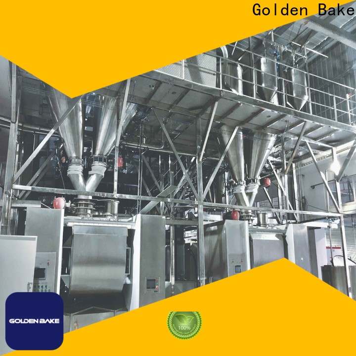 Golden Bake silo system manufacturer for biscuit material dosing