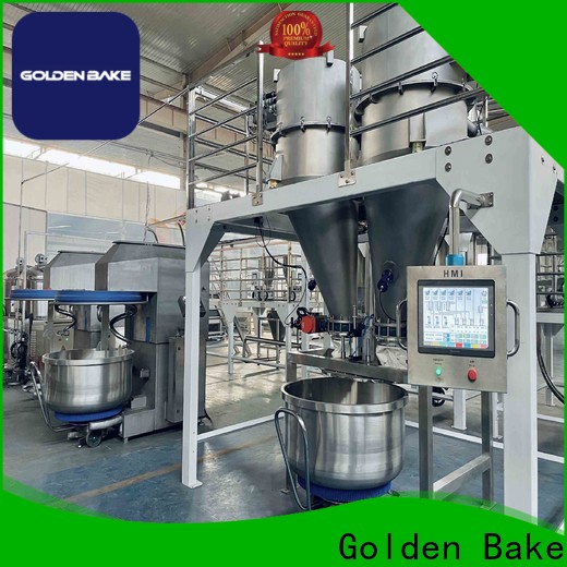 Golden Bake silo system factory for biscuit material dosing