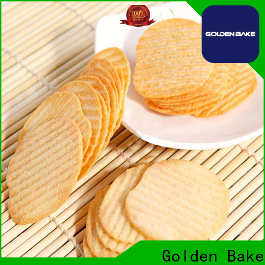 Golden Bake automatic cookies making machine factory for w-shape potato biscuit making