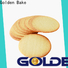 Golden Bake durable commercial biscuit production company for potato crisp cracker making